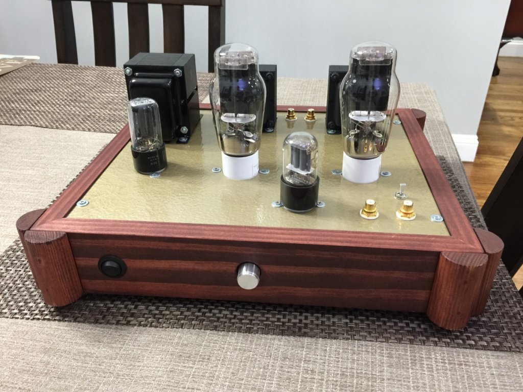 2A3 45 SE Stereo Tube Amp Singled Ended hand built Amplifier 6SL7 5Y3