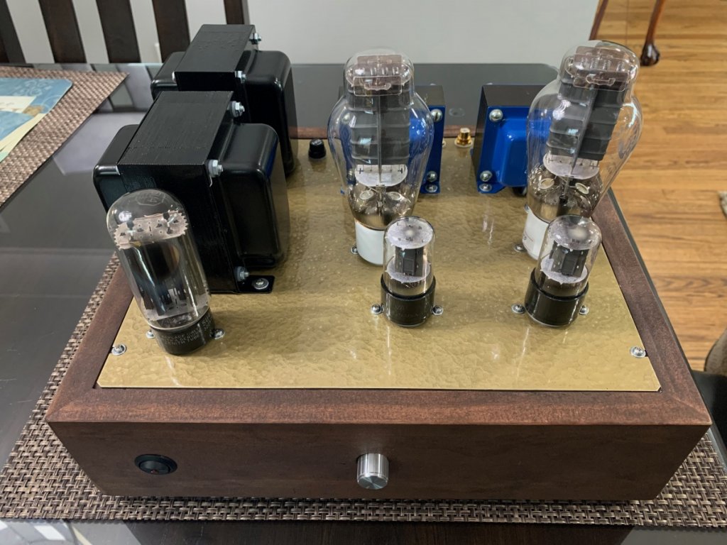 300B SE Stereo Tube Singled Ended Amplifier USA