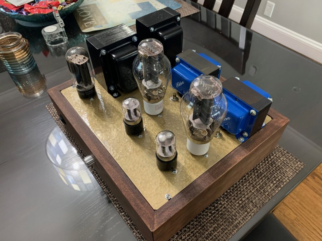 300B SE Stereo Tube Singled Ended Amplifier USA