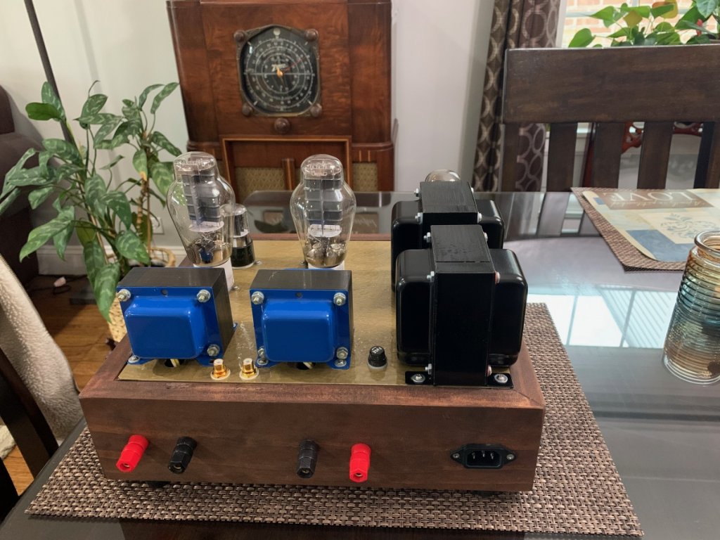 300B SE Stereo Tube Singled Ended Amplifier USA