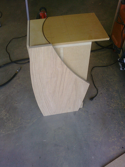 OB Sub cabinet for GR Research servo 12'