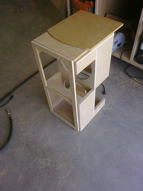 OB Sub cabinet for GR Research servo 12'