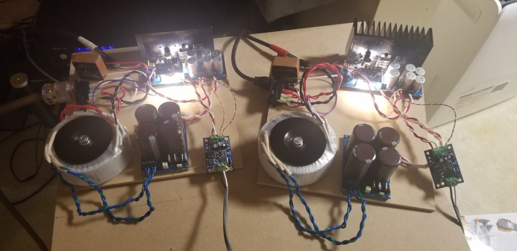 Folsom amps being tested