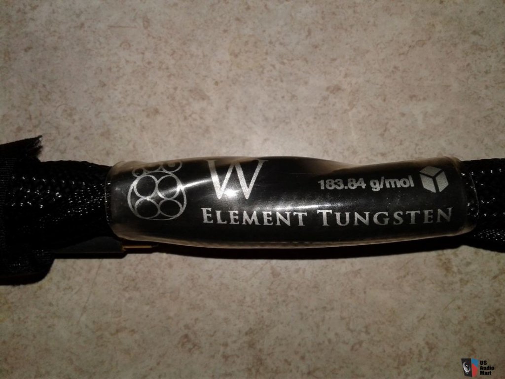 2715961-c 90afe 0b-synergistic-research-element-tungsten-power-cable-w-galileo-mpc-and-3-filters-5-ft