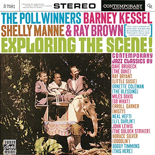 The Poll Winners: Barney Kessel, Shelly Manne, and Ray Brown - Exploring the Scene!