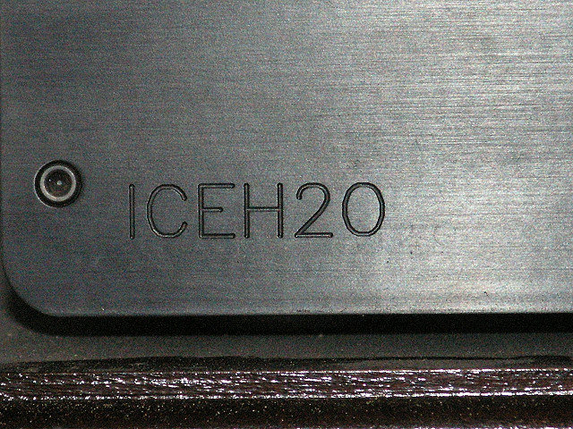 H2o laser carved front