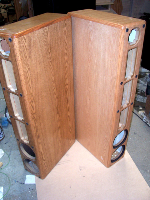 Lite and Dark Oak RM30 MLS Super Cabinet