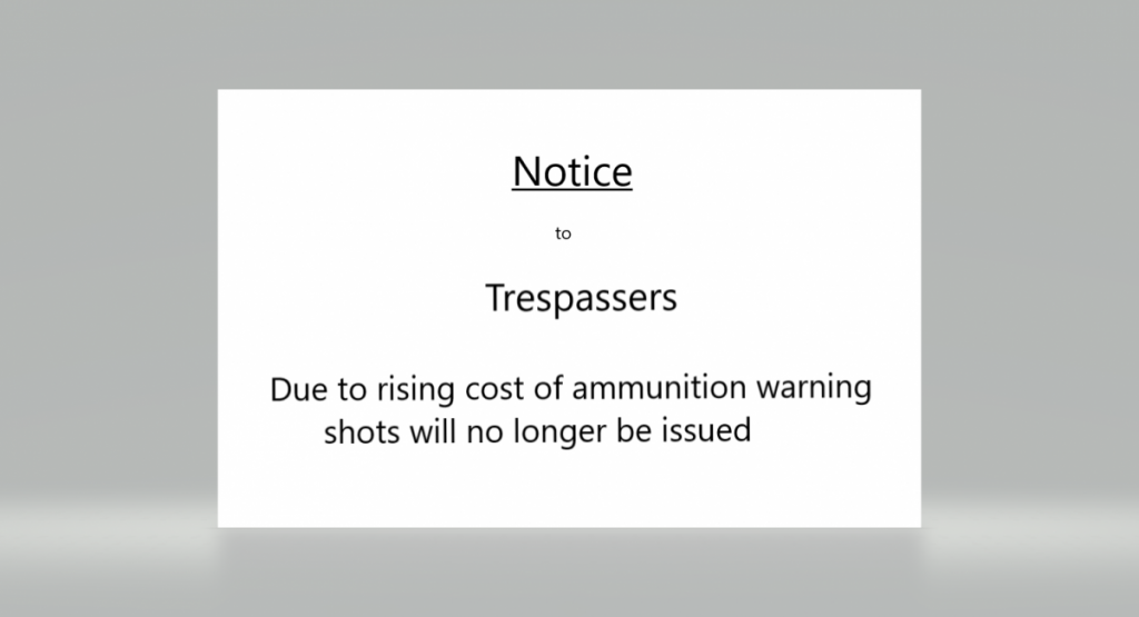 Trespassers