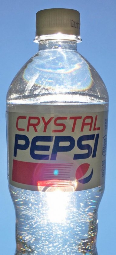 Crystal Pepsi 20oz