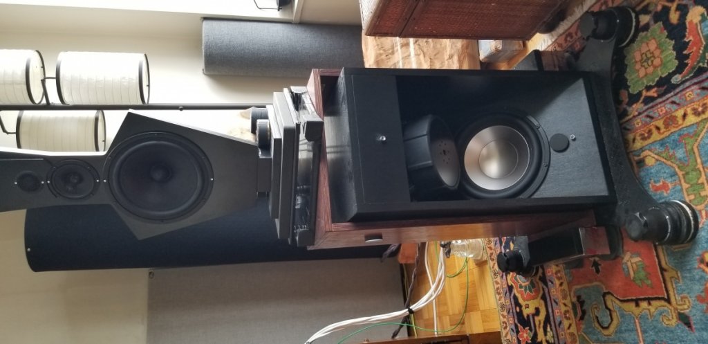 One of my Linkwitz speakers
