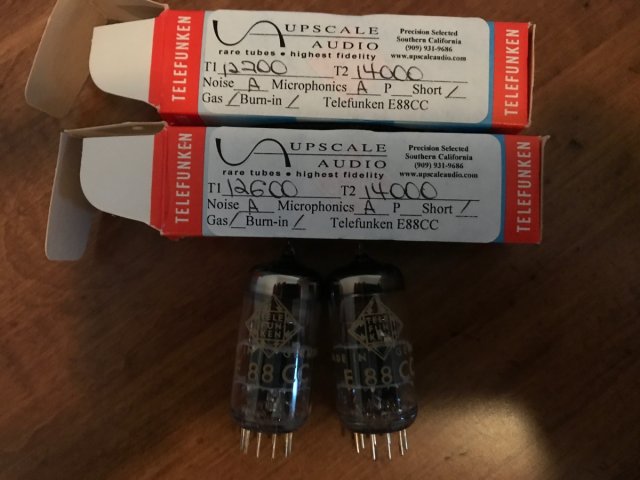 cryo'd pair of E 88CC/6922