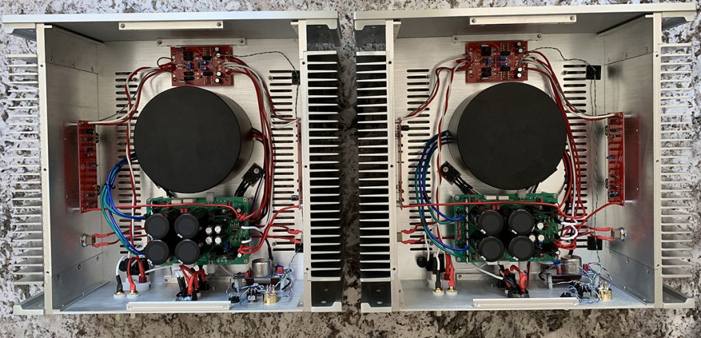 Inside view of amplifiers