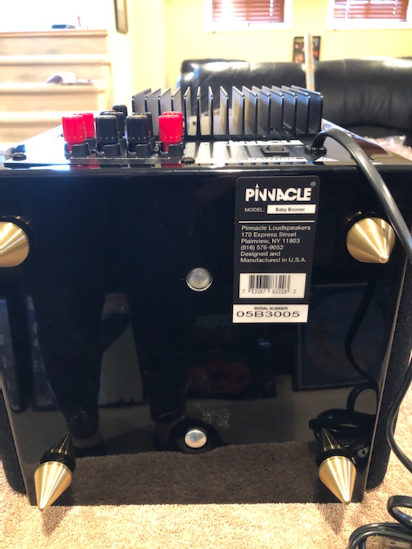 FOR SALE: Pinnacle Home Theater Speaker Package