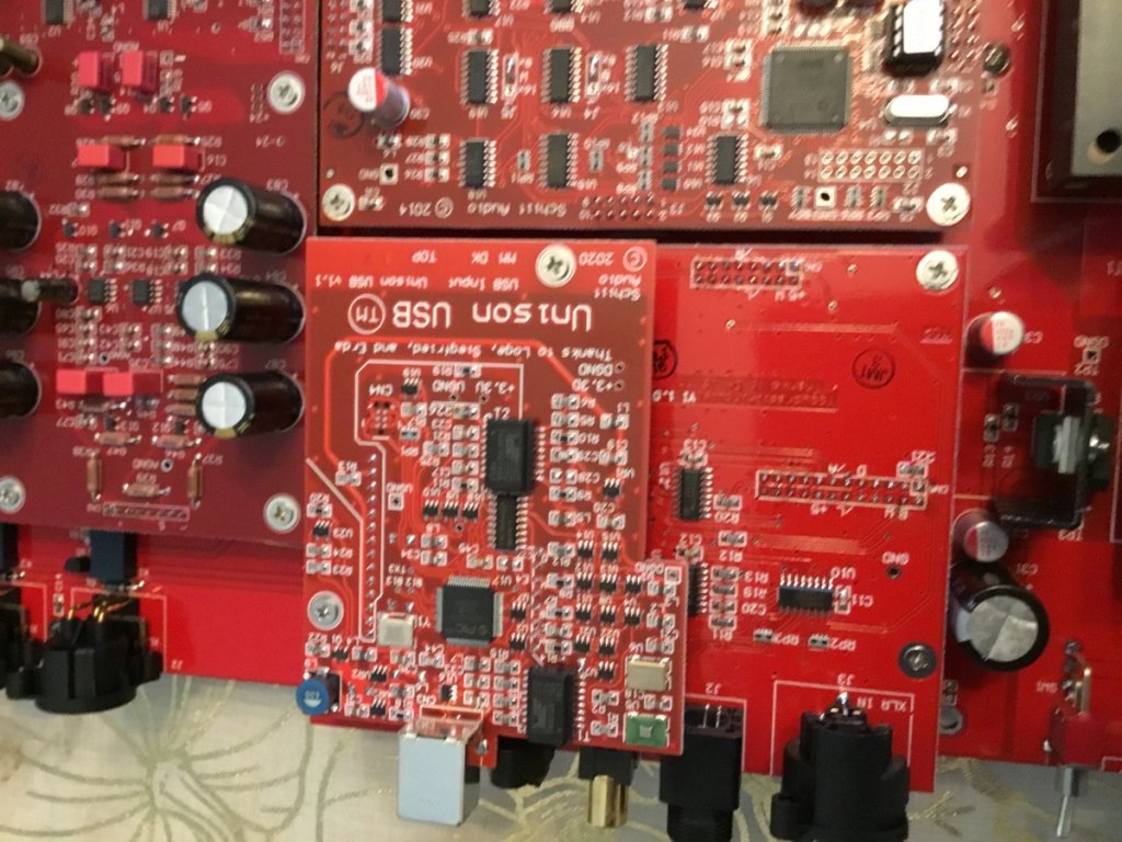 Unison usb card