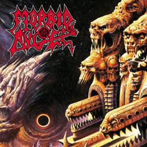 Morbid Angel Gateways - A crop of one helluvan epic Dan Seagrave painting. Totally badass fantasy landscapes of twisted buildings and such.