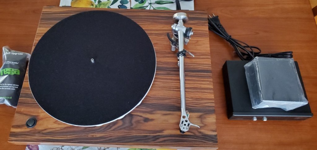 Custom Rega with Rosewood Plinth