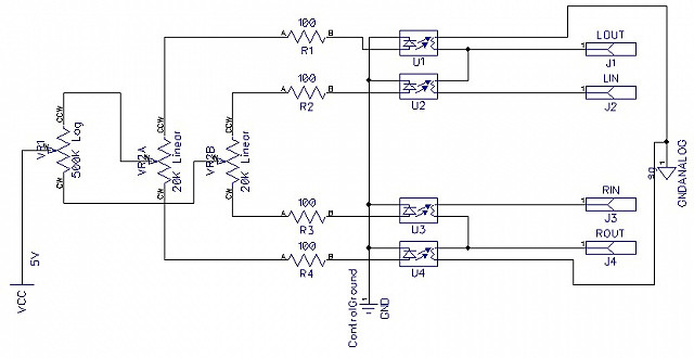 Lightspeed Attenuator MKII with balance control