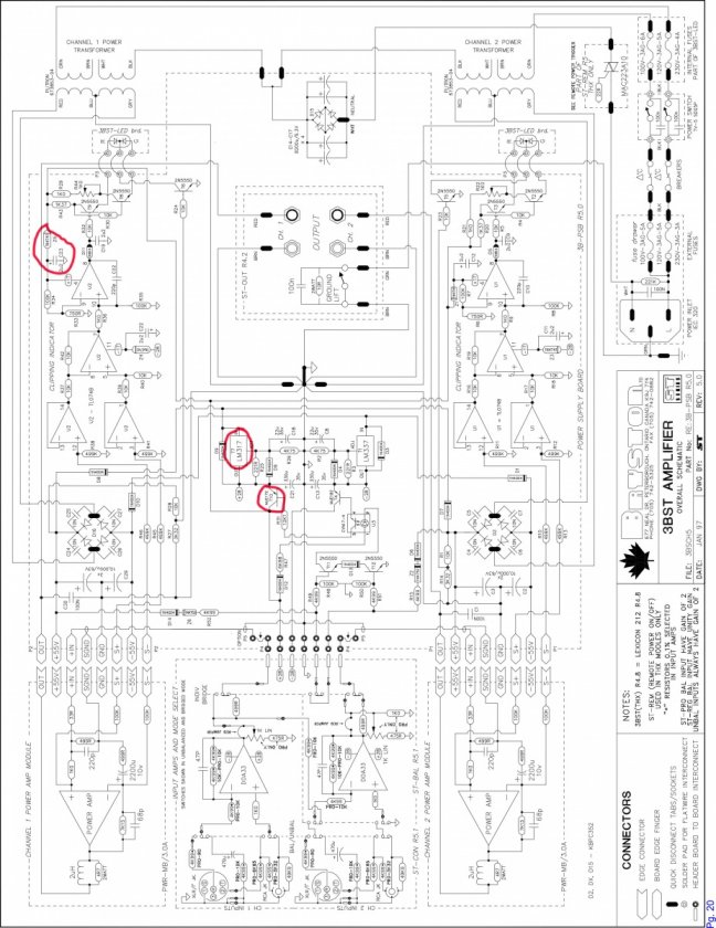 3B-ST Amp overall Schematic