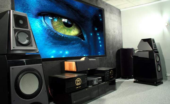 Ambiance home cinema.