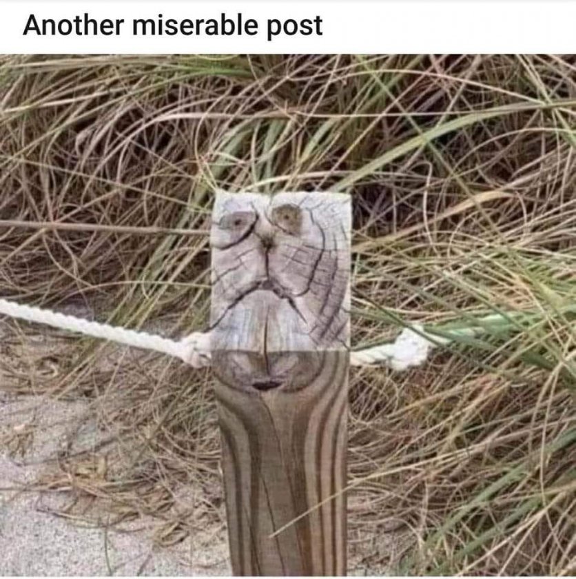 Another miserable post