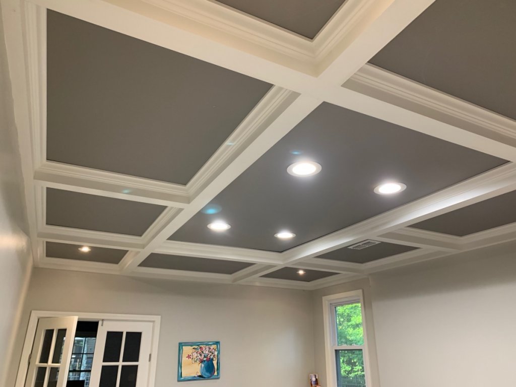 Coffered Ceiling - Height 100"
