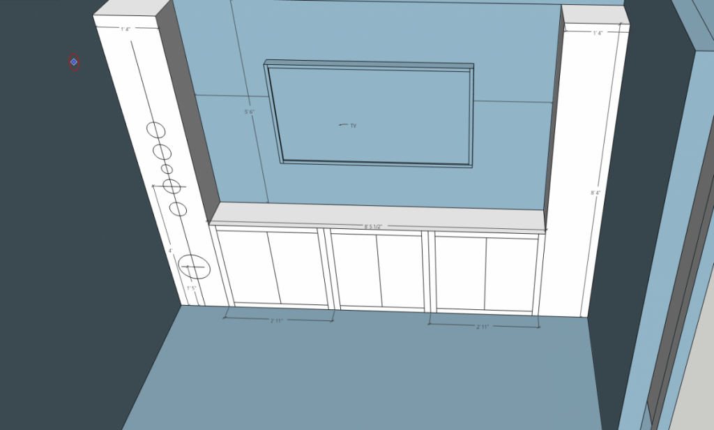 3D Draft v0.01 of room