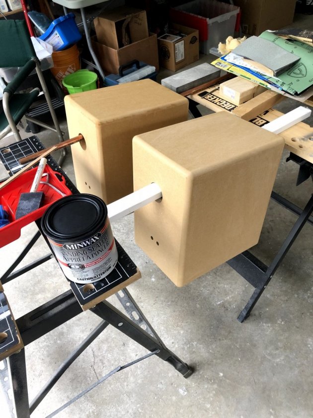 Sanding Sealer (Brushed 2 Coats - Coat/Sand/Coat/Sand)