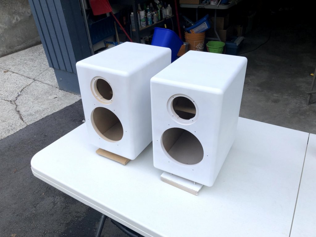 Zinsser Spray Primer (Sprayed 2 coats - Coat/Sand/Coat/Sand)