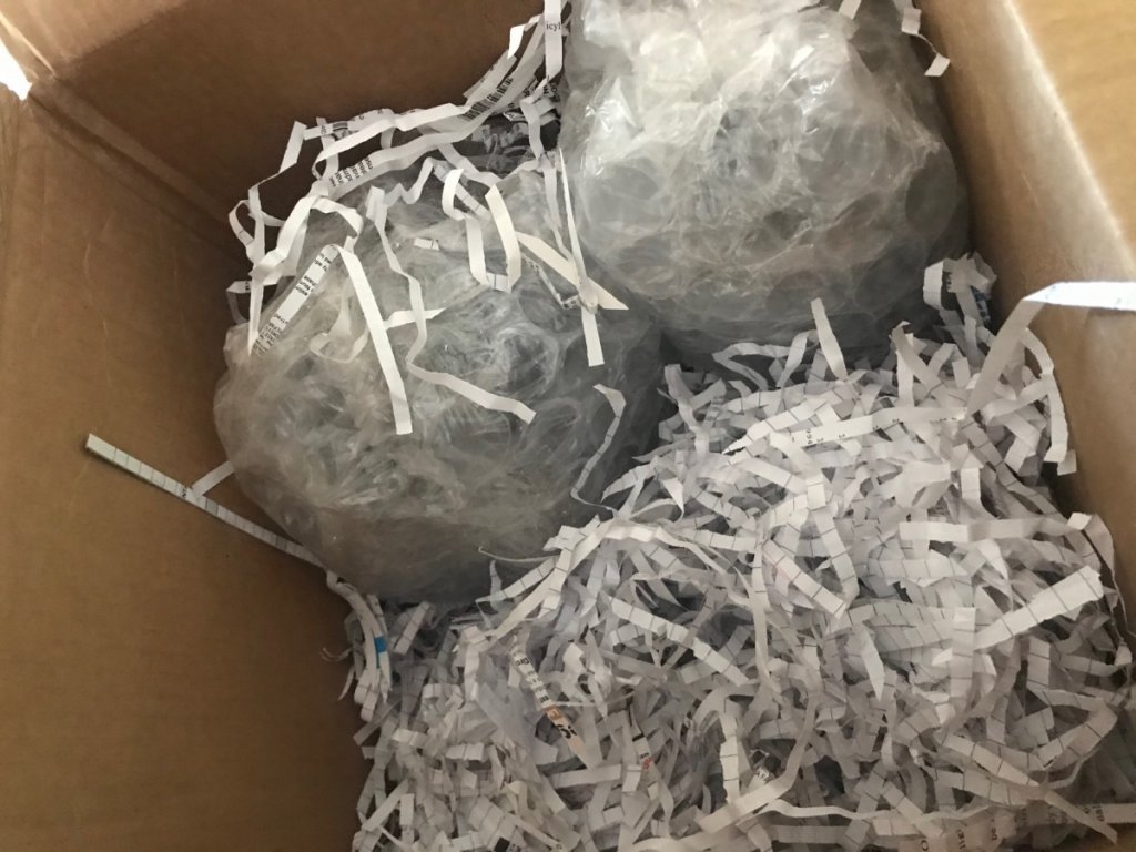 The parts are here