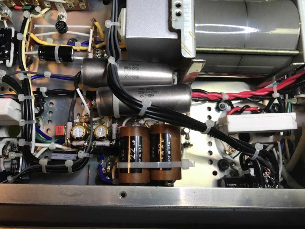 Jupiter 0.22 uf coupling capacitors