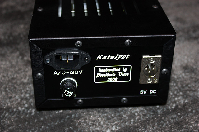 PV Katalyst Rear 
Furutech IEC
ACME Fuse
Neutrik XLR