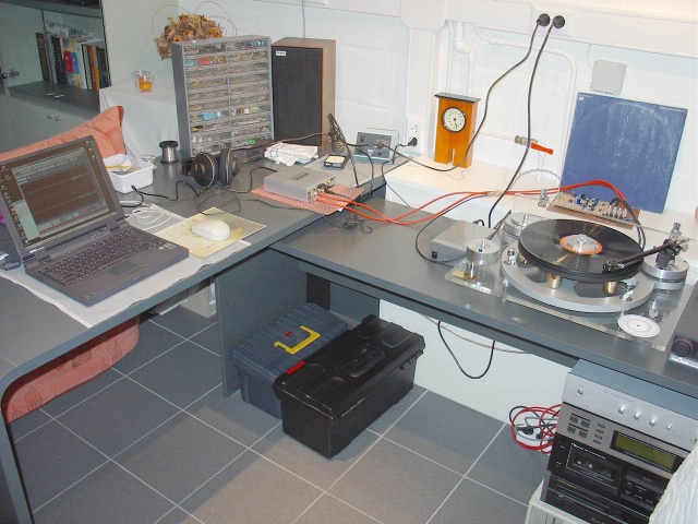 Garage system for LP transfer to CD: Gyro, DL103, Terratec Phase 26USB, clone of Naim phono stage, ...