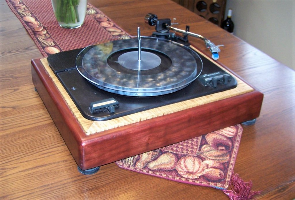 Garrard Type A MkII Meets Marantz 6110 Tonearm - Custom Plinth