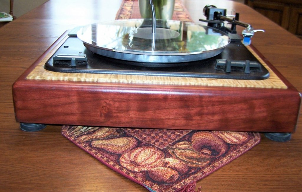 Garrard Type A MkII Meets Marantz 6110 Tonearm - Custom Plinth2