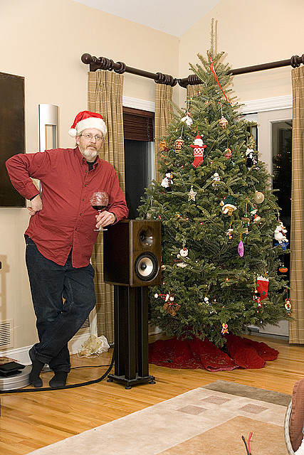 Here's Santa with the SP Tech Minis....