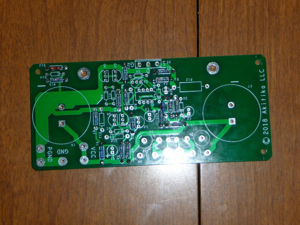 Akitika PSU with resistors and partial diodes