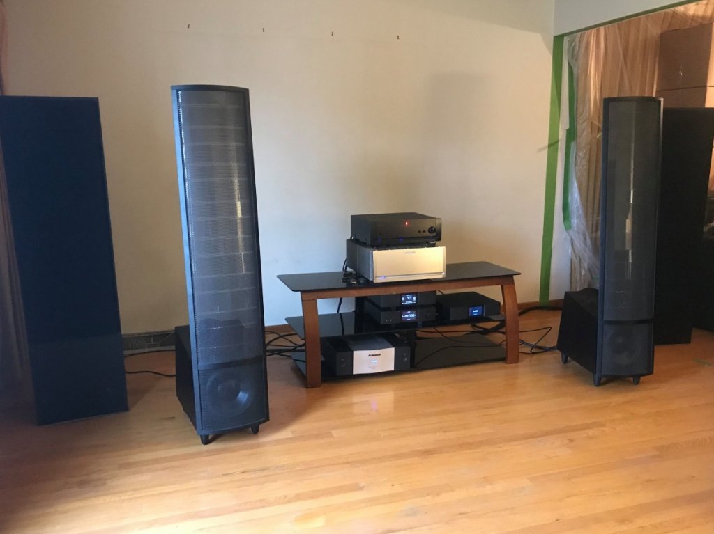 Js rig Martin Logan, Auralic, Parasound, GR-Research