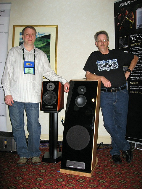 With Joe (JPS Cables) and Usher speakers...RMAF...