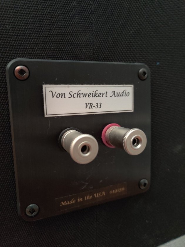 Von Schweikert VR-33 Speakers *NY Area*