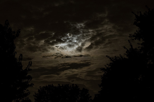 Cloudy Moon