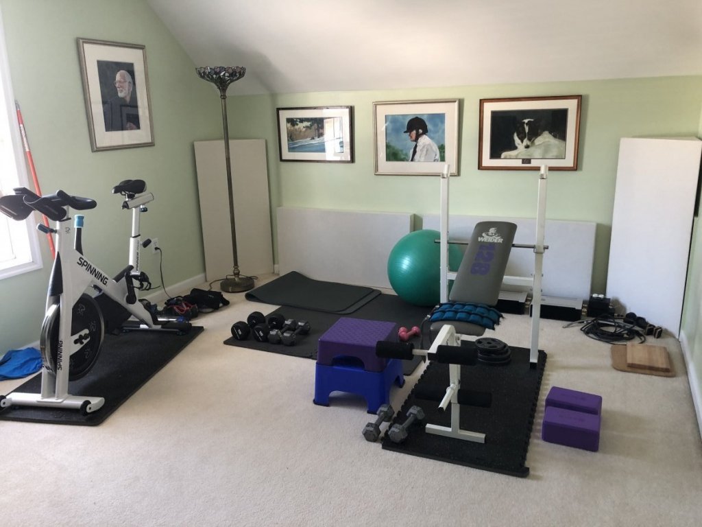 Rear room view