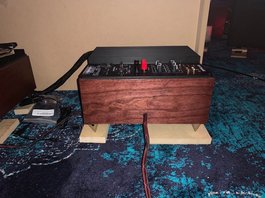 Finished amp box