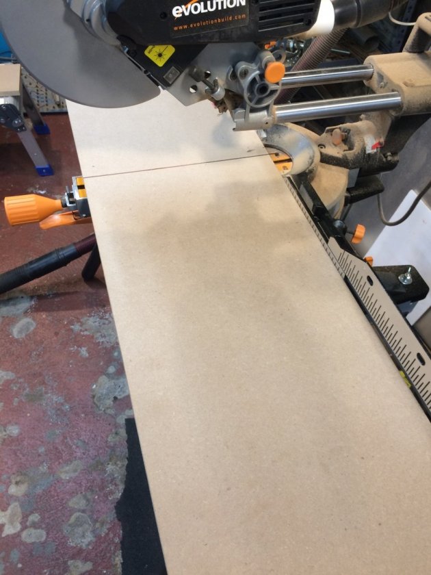 Pushing limits of the miter saw