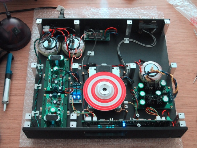 After first power up, all working