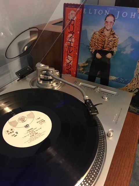 Latest purchase- Sir Elton-Caribou Promo- Japan