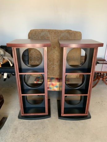 Finished cabinets