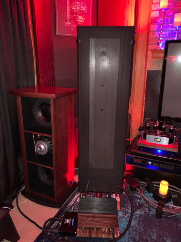 Left-speaker-placed