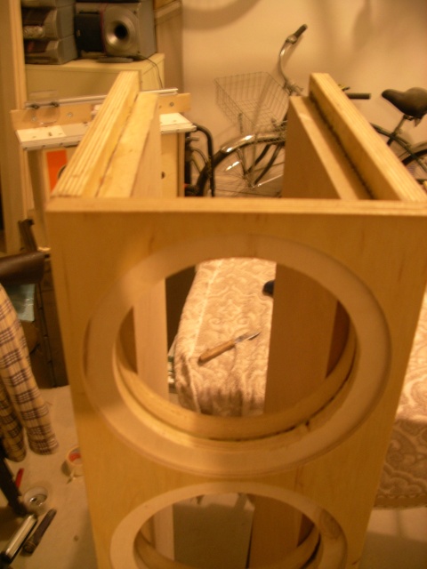 Baffle an sides dry-fitting 2