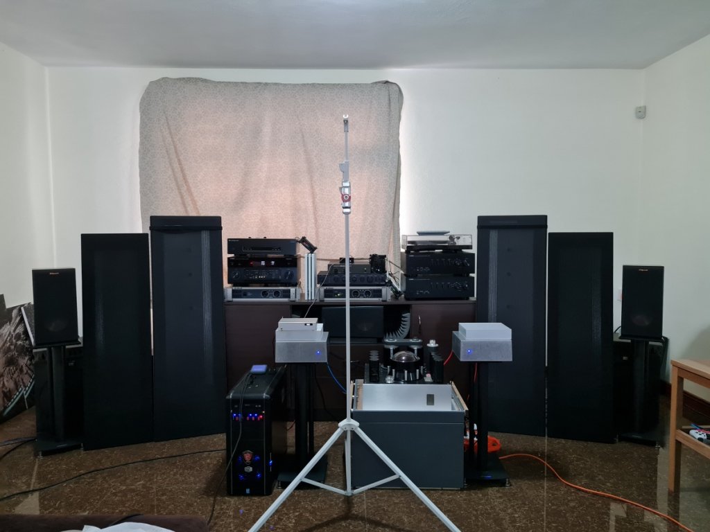 Music Room for Magnepan and Klipsch