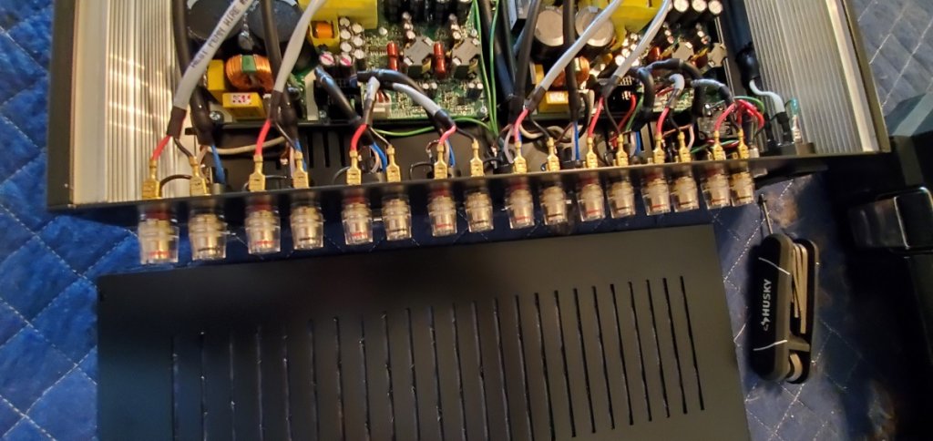 Solderless option on this kit. Saved me days, and money to do it this way. Also, good for future flexibilty. Plus, it's only for surrounds and heights
